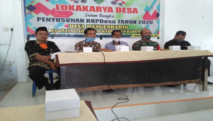 LOKAKARYA DESA Penyusunan RKPDesa Tahun 2020 Desa Mangunharjo