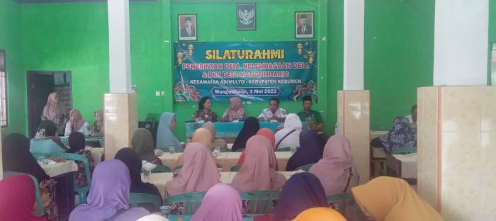 SILAHTURAHMI HALAL BIHALAL PEMERINTAH DESA BERSAMA LEMBAGA DESA DAN KADER PKK