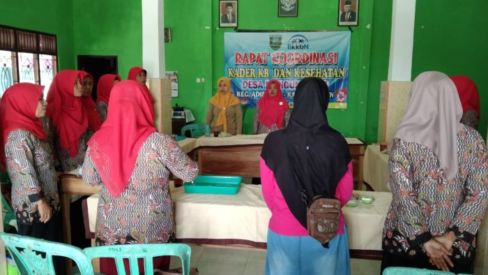 RAKOR KADER KB DAN KESEHATAN DESA MANGUNHARJO