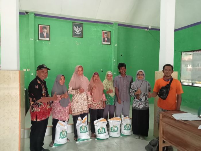 PEMDES MANGUNHARJO SALURKAN BANTUAN PANGAN  ( PBP )  TAHAP III TAHUN 2023