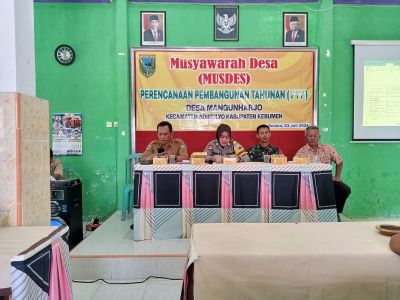 MUSDES PERENCANAAN PEMBANGUNAN TAHUNAN ( PPT )